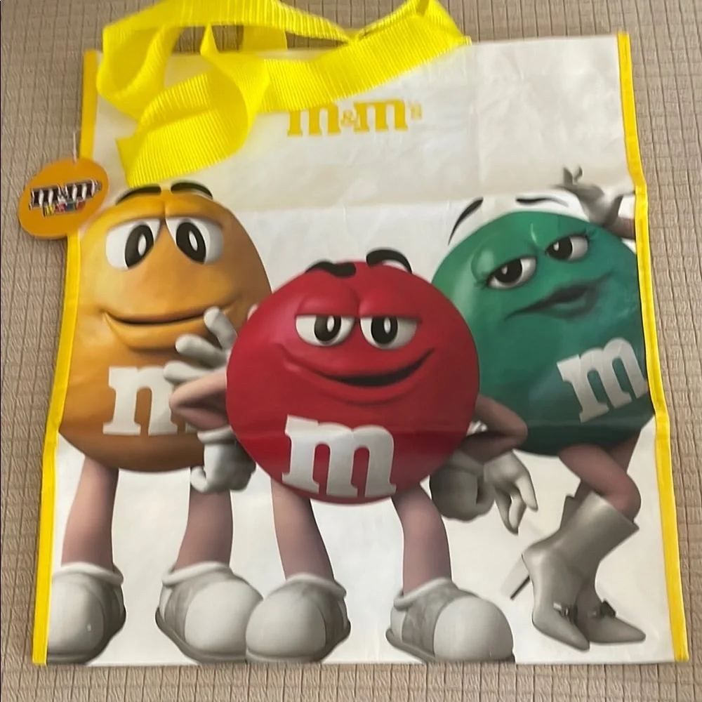 M&M'S Character Large Tote Bag NWT